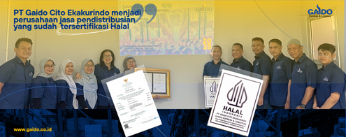 Images PT Gaido Cito Ekakurindo Resmi Mendapatkan Sertifikat Halal, Perkuat Komitmen dalam Layanan Logistik Halal